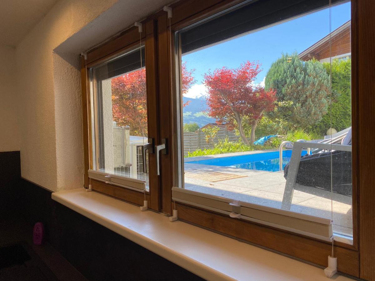 Apartment „Alpview“,Tirol Mit Sauna Und Pool Vomp Extérieur photo